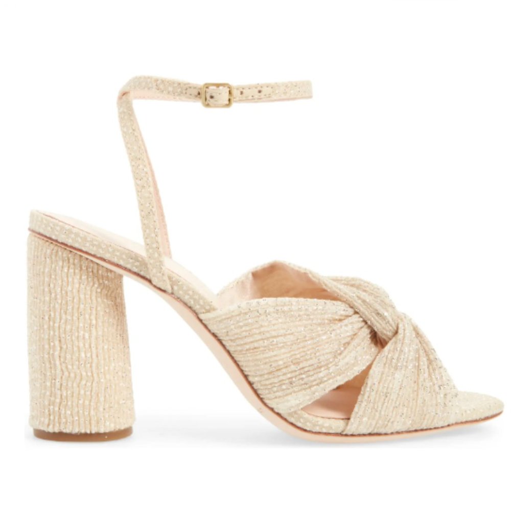 LOEFFLER RANDALL Knotted Sparkle Sandal